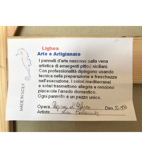 Quadro d'Autore di Lia Calamia opera Regina d'Africa