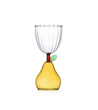 Fruit & Flowers Pear Stem Glass - Ichendorf