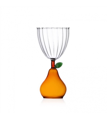 Fruit & Flowers Pear Stem Glass - Ichendorf