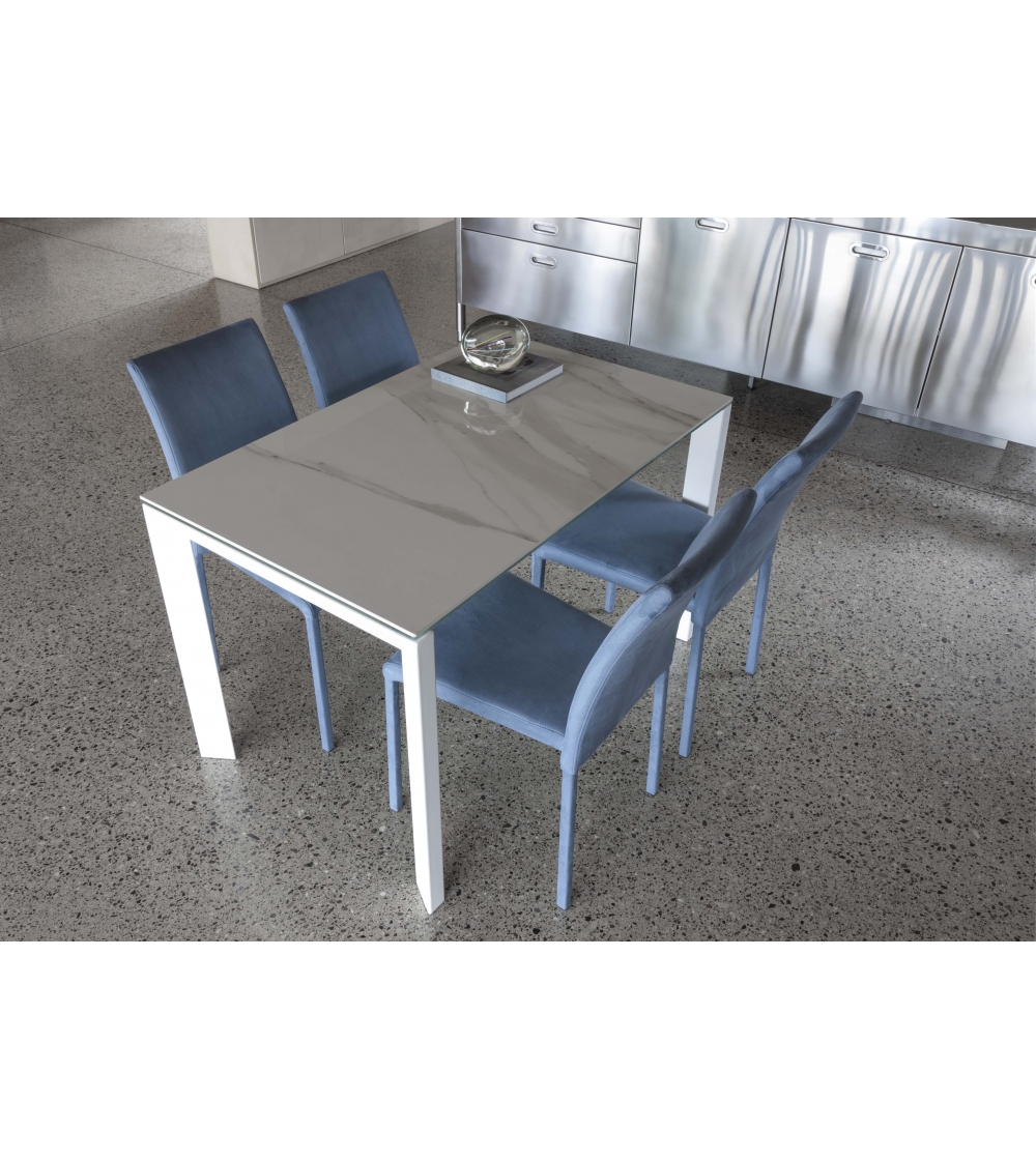 Table Extensible Dinner Ceramico - La Seggiola