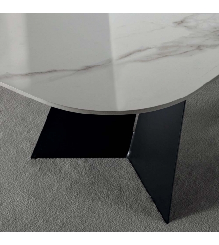 Mesa Empire Con Mármol De Carrara - La Seggiola