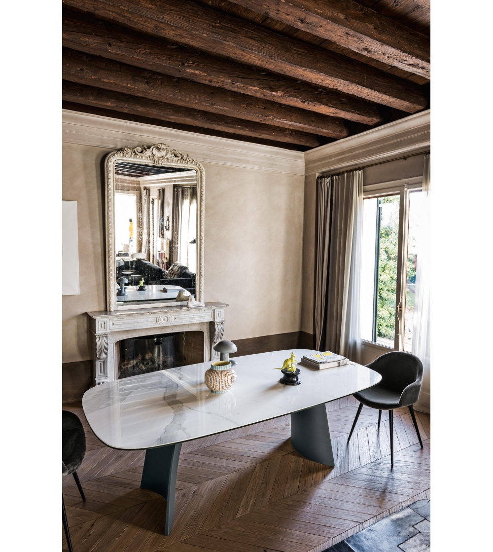Mesa de Cristal Moonlight Midj