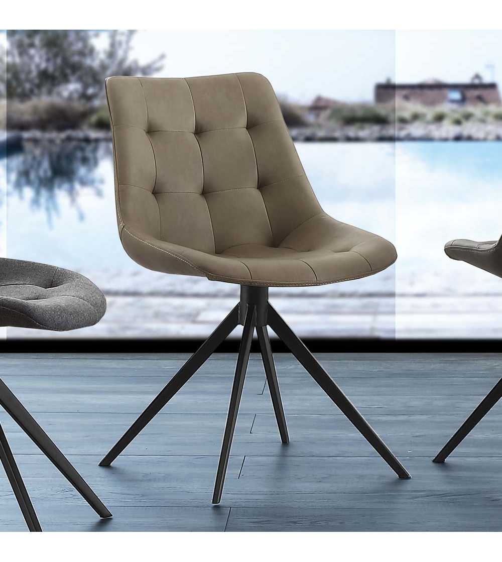 Set Carnaby 2 Design Chairs - La Seggiola