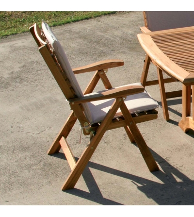 Set 2 Teak Armchairs - La Seggiola 2