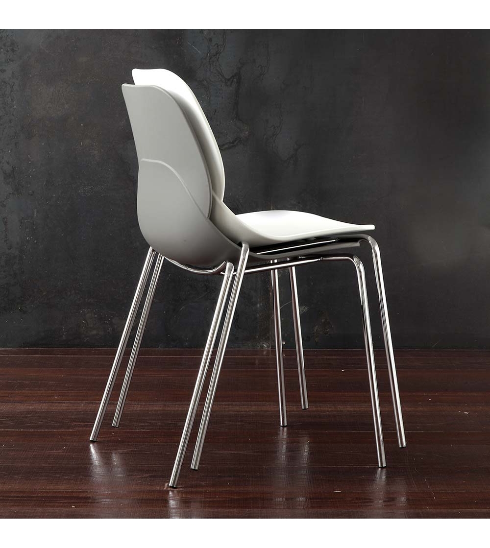 Chaise Shell Metal - La Seggiola