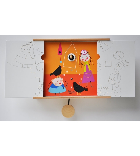 Reloj de Pared El Cuco del Rey Mirlo Art. 123_NW - Pirondini