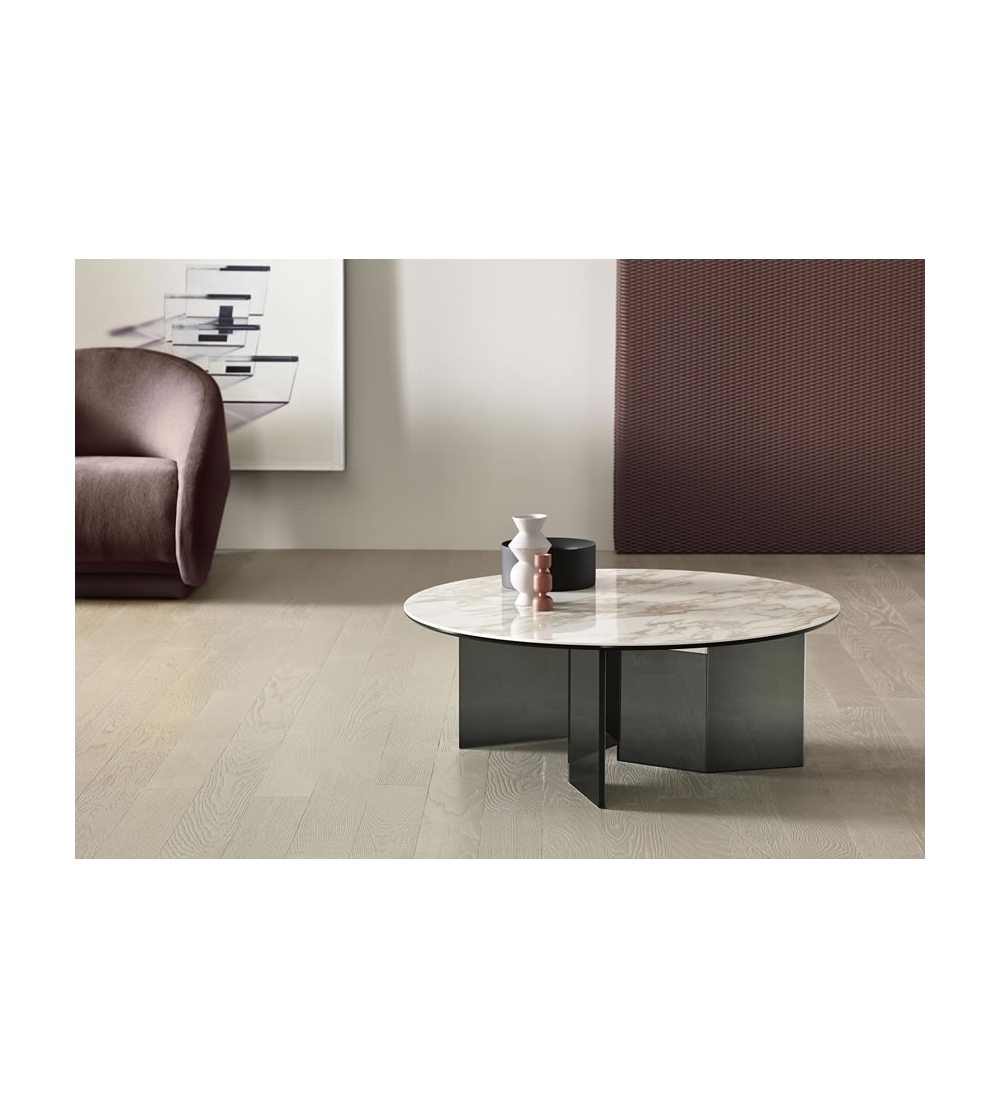 Metropolis Coffee Table with Ceramic...