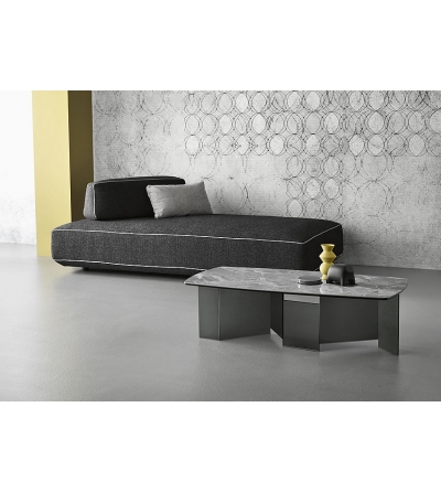 Couchtisch Metropolis mit Keramik Tischplatte Tonelli
