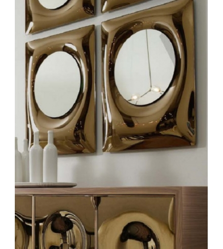 Curved Crystal Mirror Bolla Volpi
