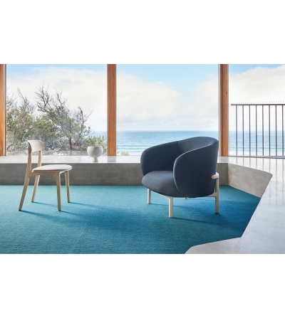 Fauteuil Mela Lounge Trimmed - Artisan 2