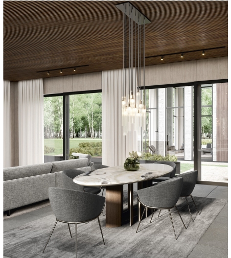 Venus Oval Table - Ceppi