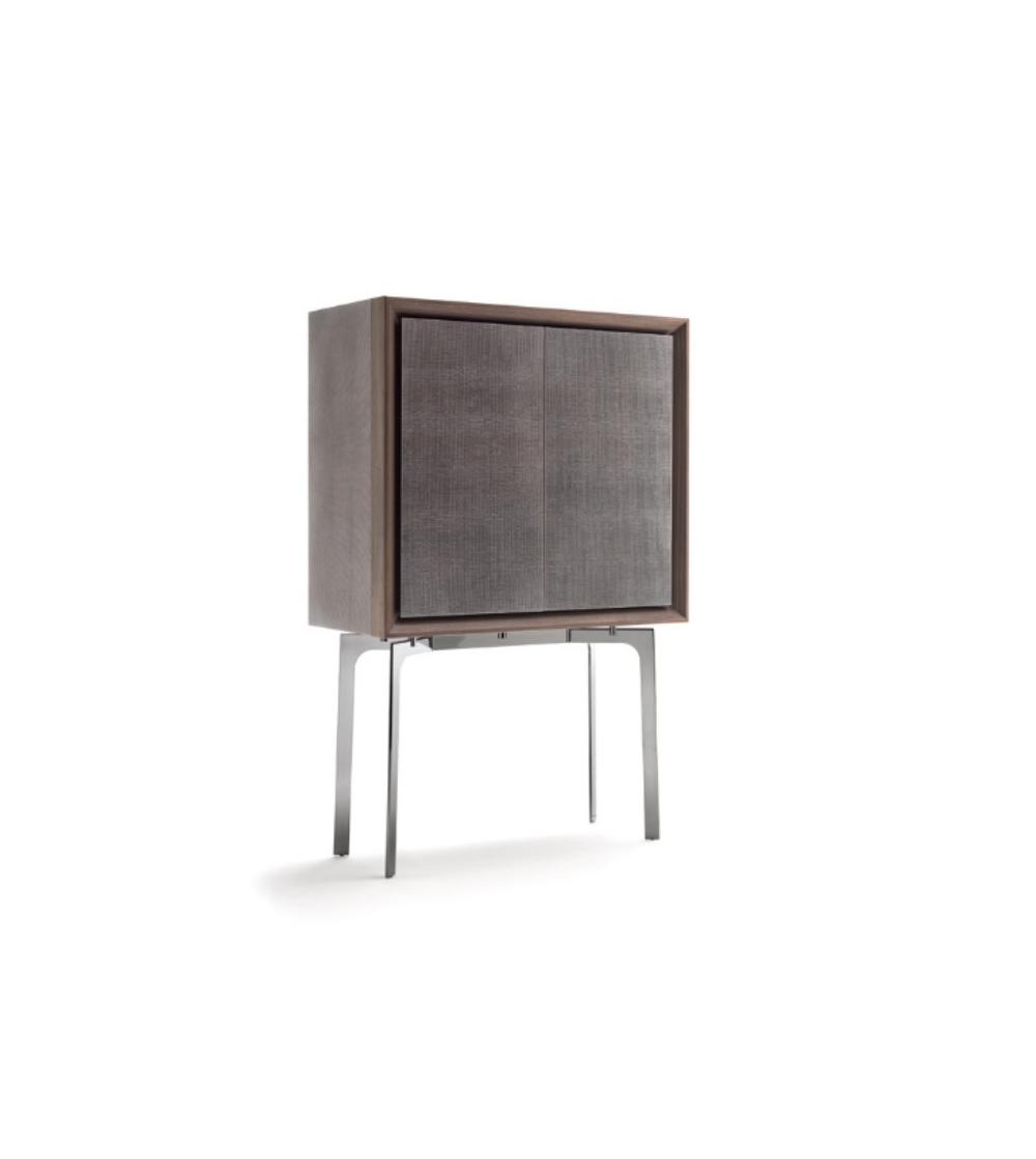 Zoe Bar Cabinet With Lacquered Doors - Ceppi