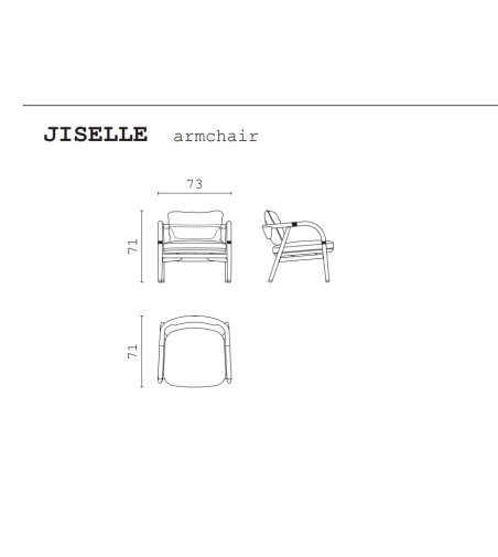 Sillón Jiselle - CPRN HOMOOD