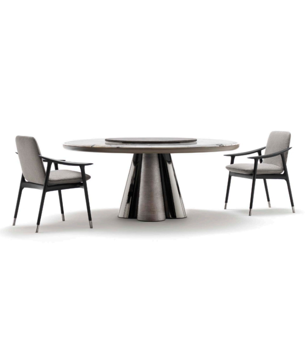 Geo Runder Tisch Mit Lazy Susan - Ceppi