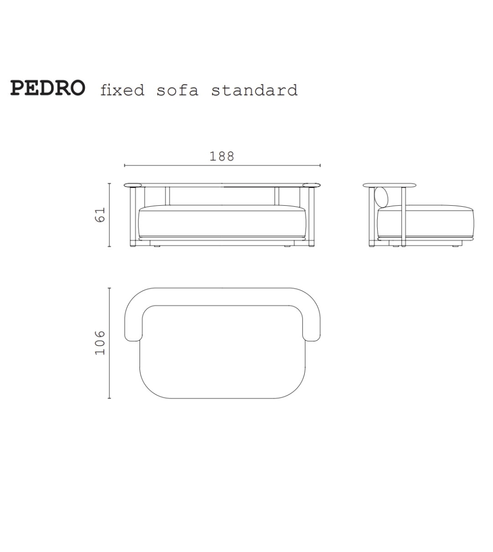 Divano Pedro - CPRN HOMOOD