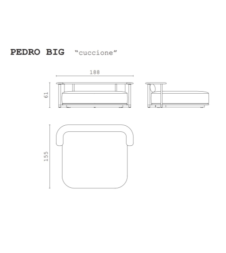 Meridienne Pedro - CPRN HOMOOD