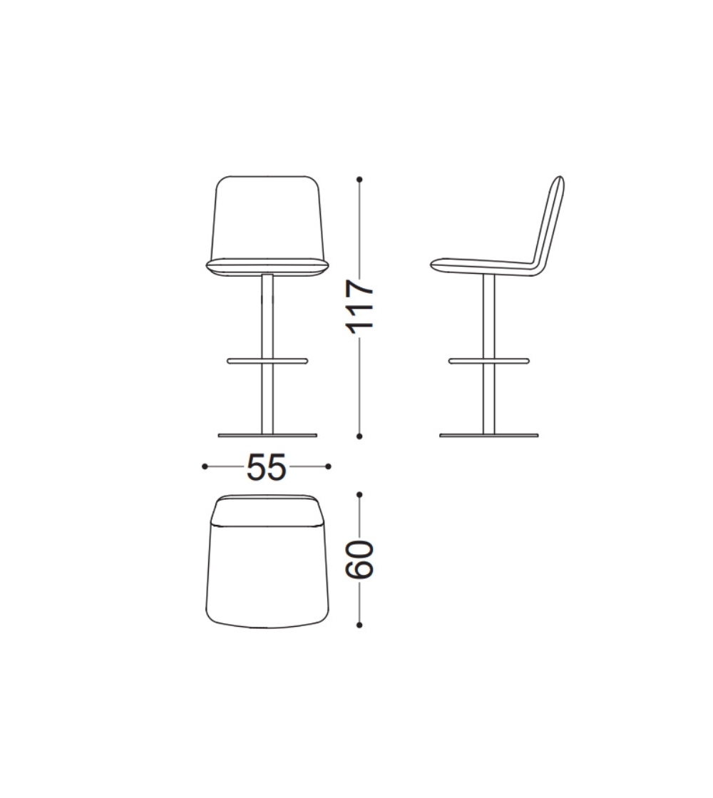 Tabouret Stem - Ceppi
