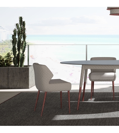CPRN HOMOOD - Outdoor Kollektion Teppich mit Chevron-Muster