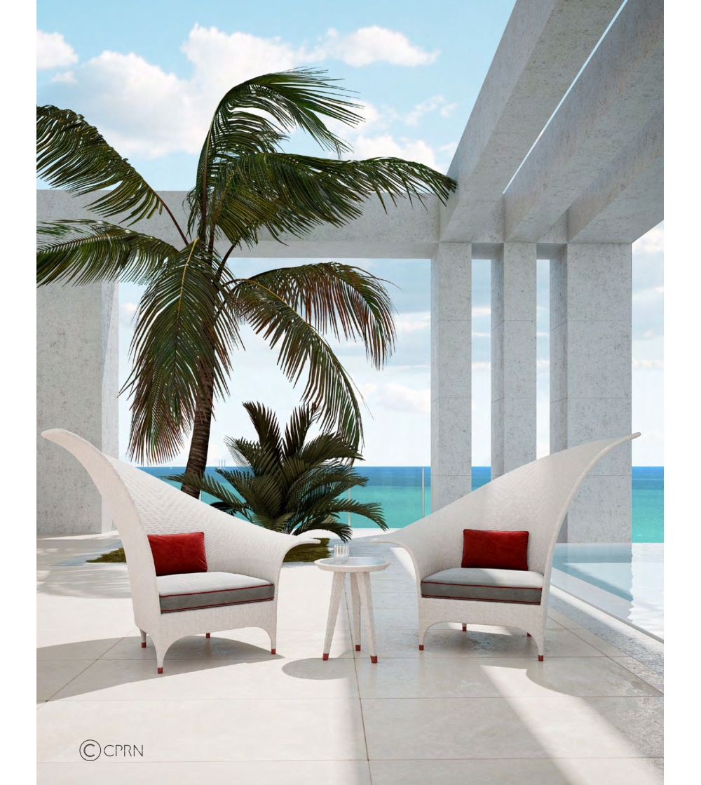 Sillón Bergère Colección Outdoor -...
