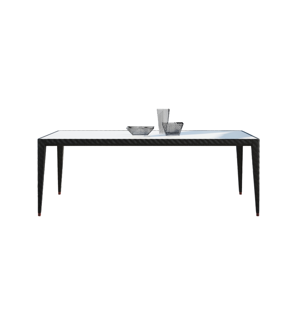 CPRN HOMOOD - Outdoor Collection Rectangular Table