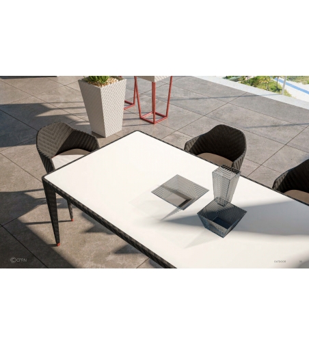 CPRN HOMOOD - Outdoor Kollektion rechteckiger Tisch