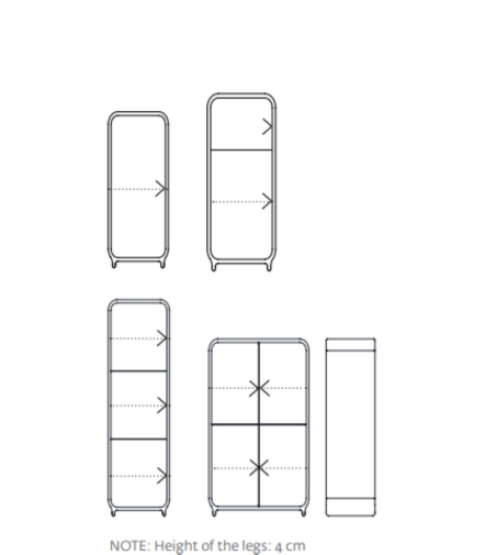 Credenza Alta Eny - Artisan