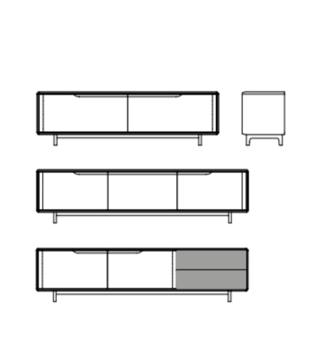 Credenza Bassa Invito - Artisan