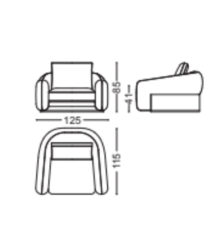 Sillón Megan - Ceppi