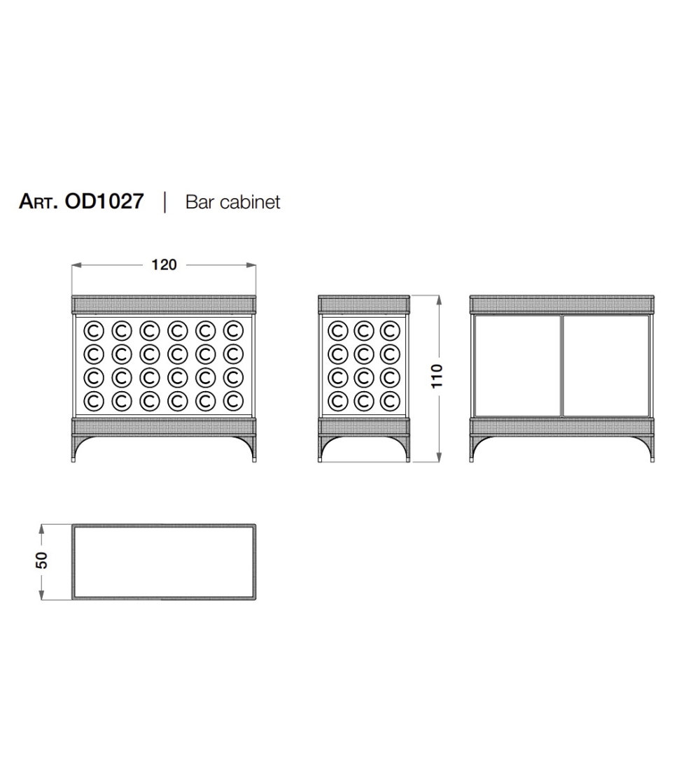 Mobile Bar Collezione Outdoor - CPRN...