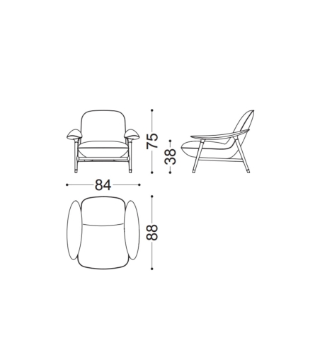 Fauteuil Gaia - Ceppi