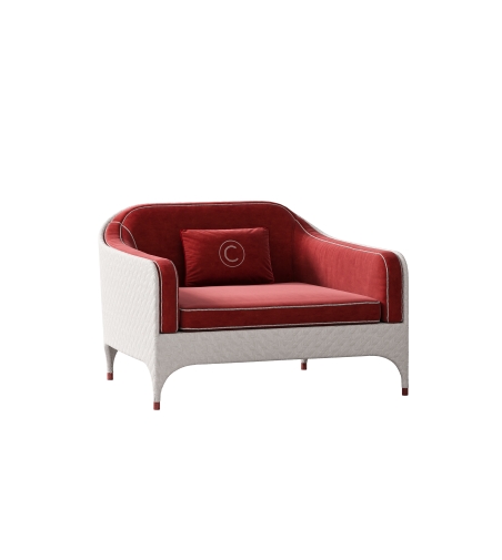 Poltrona con Braccioli Collezione Outdoor - CPRN HOMOOD