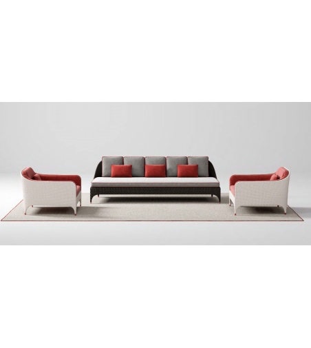 Poltrona con Braccioli Collezione Outdoor - CPRN HOMOOD
