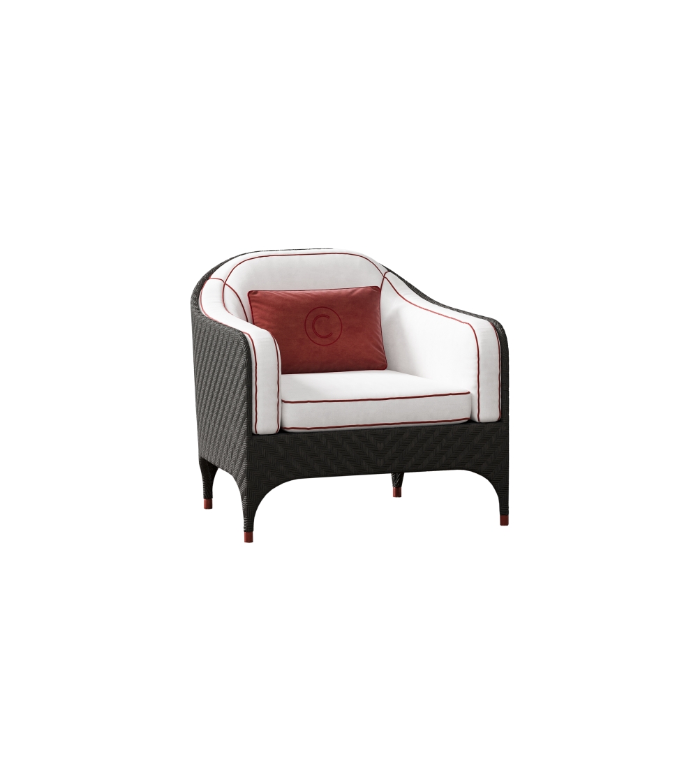 Petit Fauteuil avec Accoudoirs Collection Outdoor - CPRN HOMOOD