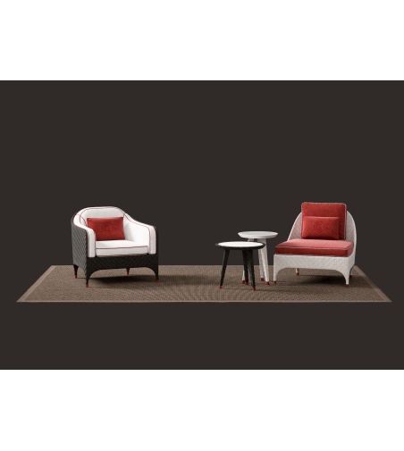 Petit Fauteuil avec Accoudoirs Collection Outdoor - CPRN HOMOOD