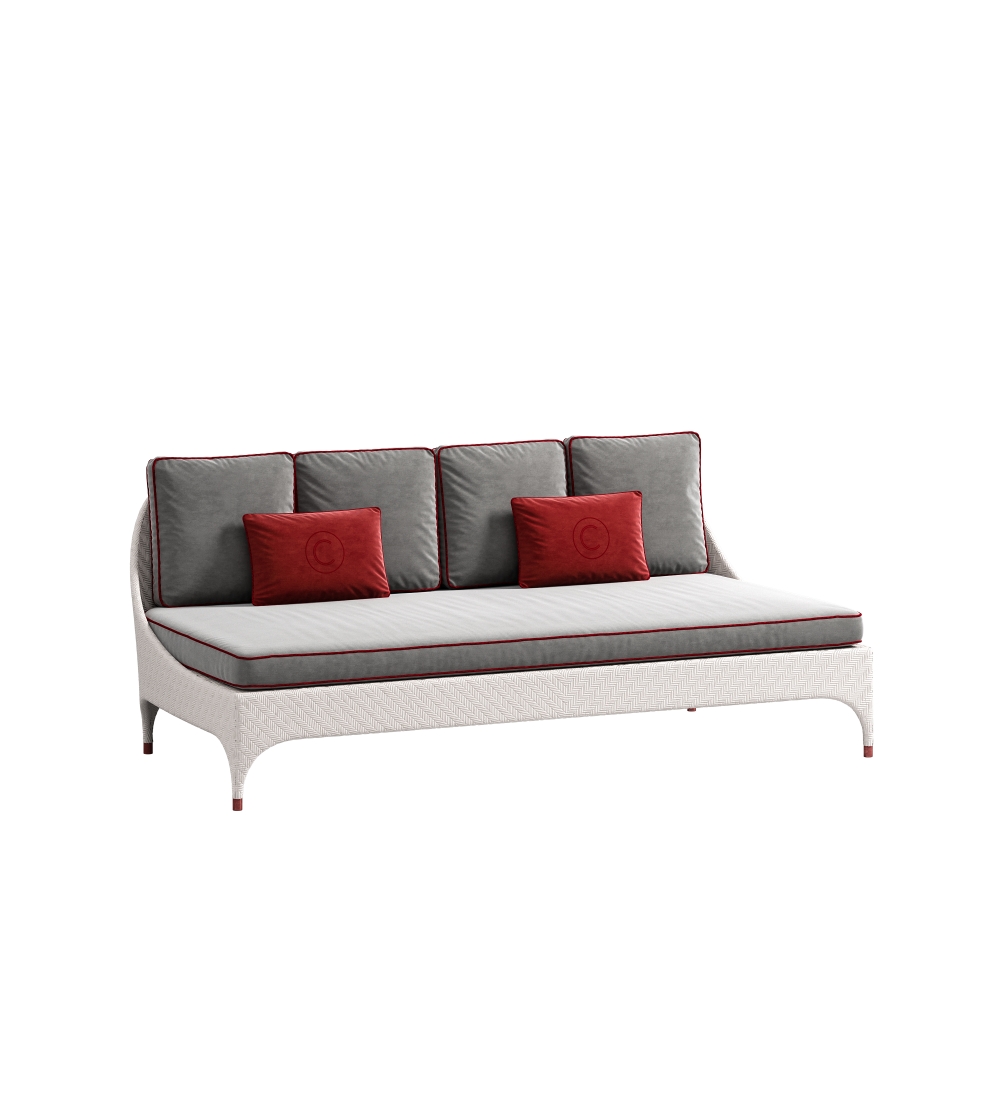 CPRN HOMOOD - Outdoor Collection Sofa without Armrests