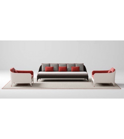 Sofá sin Reposabrazos Colección Outdoor - CPRN HOMOOD 2