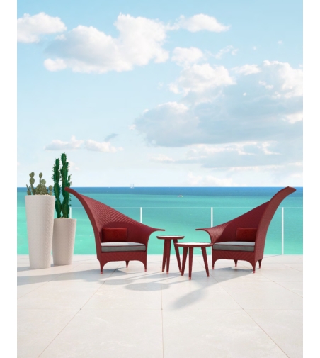 Mesita Redonda Colección Outdoor - CPRN HOMOOD