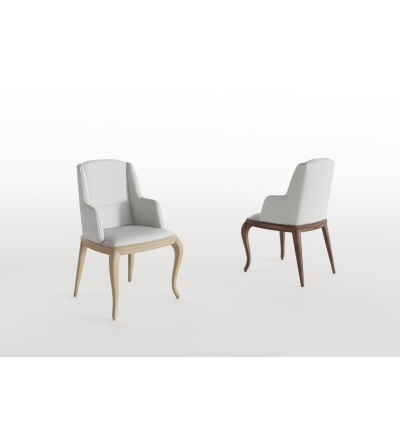 Darrel Volpi Chaise avec Jambes Incurvées