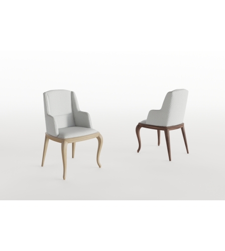 Darrel Volpi Chaise avec Jambes Incurvées