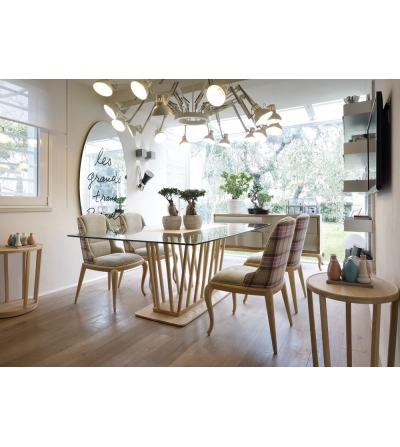 Volpi Darrel Chair with Curved Legs 2