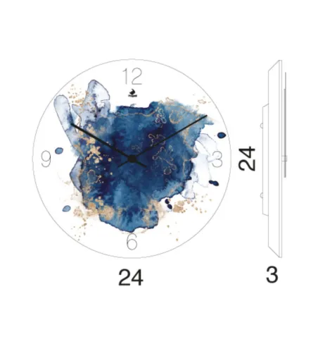 Progetti - Small Orolo_Gino Wall Clock 2600