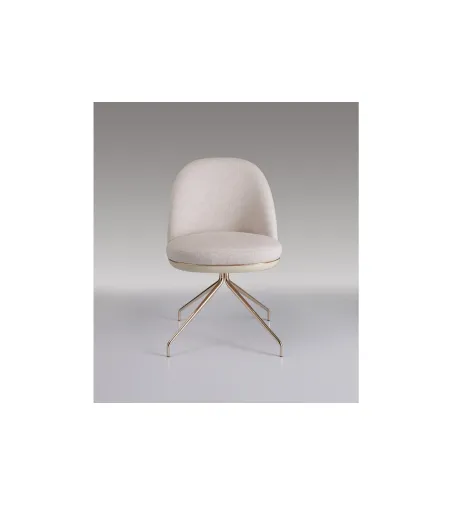 Chaise Sabrina avec Base Pivotante - Luigi Volpi