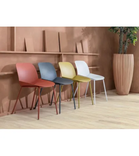 Stones - Set of 4 Eva Polyethylene Chairs