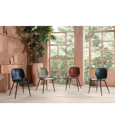 Ensemble de 4 Chaises Diana - Stones 2