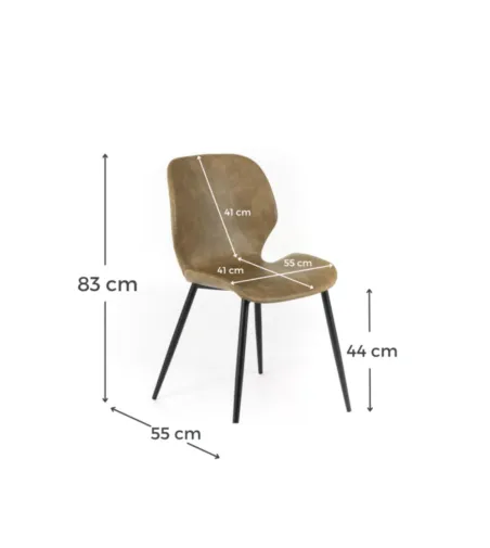 Stones - Set of 4 Diana Chairs