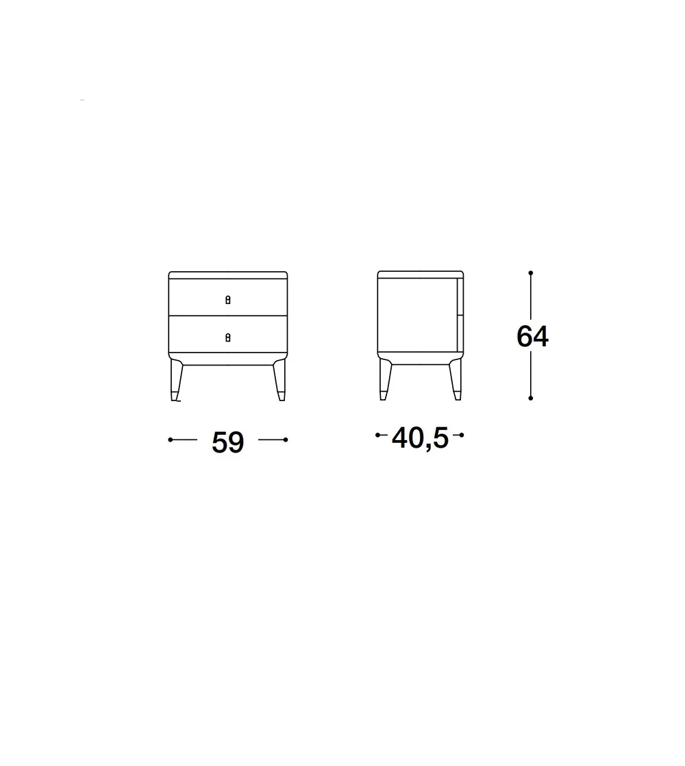Luigi Volpi - Tabacon Nightstand