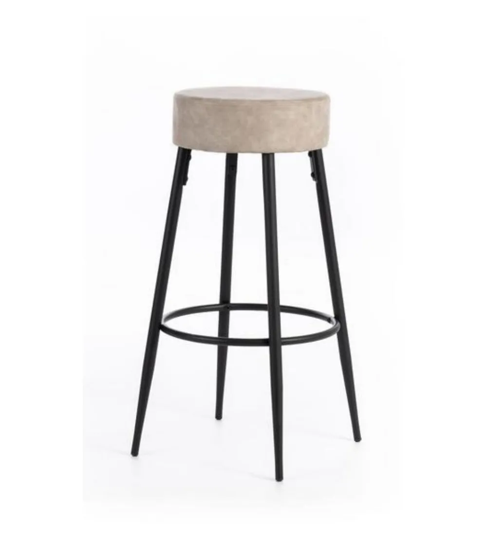 Ensemble de 2 Tabourets Greg Beiges -...
