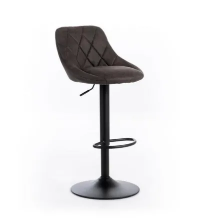 Stones - Set aus 2 dunkelgrauen Max Hockern