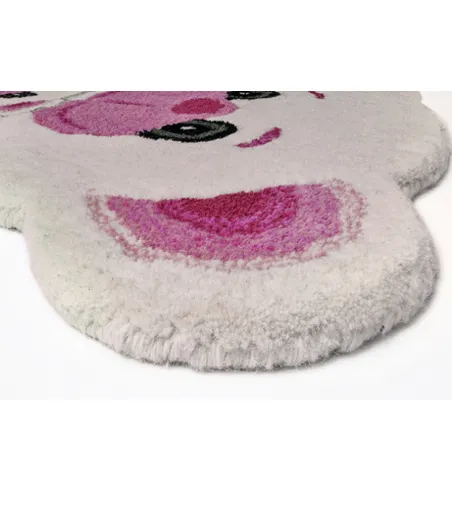 Carpet Animals Polar Bear Ivory/Pink Sitap