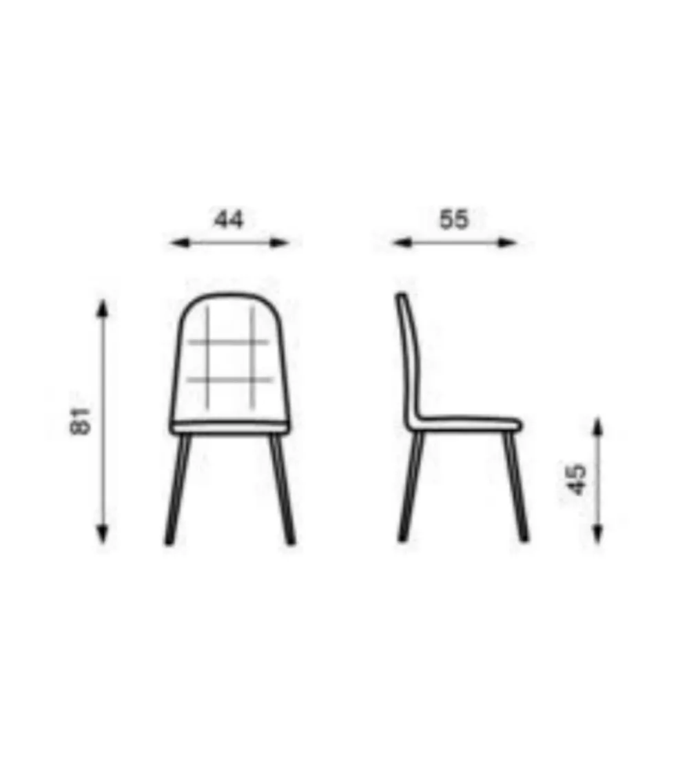 Alma OM/454/BE Stuhl - DesignTwist